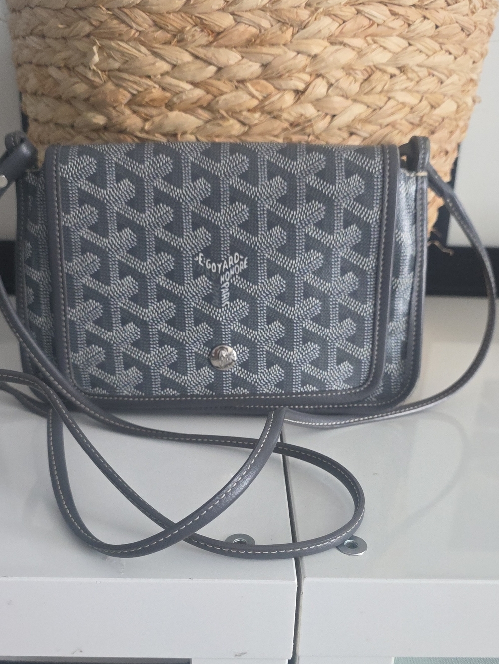 Authentic Goyard Plumet Purse Wallet Crossbody Bag